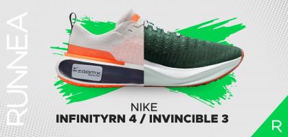 Comparaison de l'amortis haut de gamme de Nike: Nike Invincible 3 vs Nike InfinityRN 4 