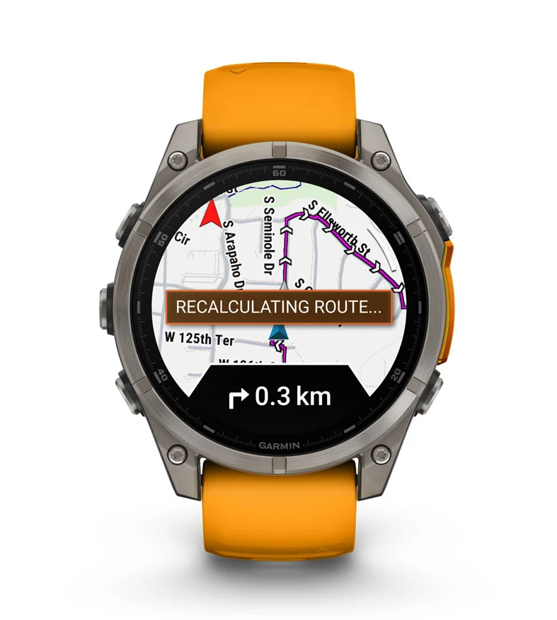 Garin Fenix 8 - GPS