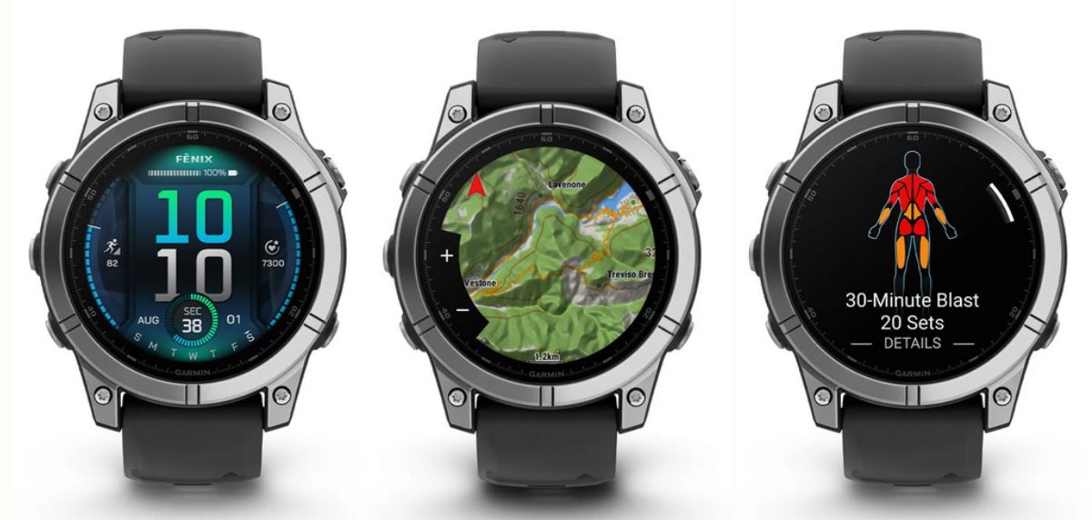 What's new in the Garmin Fenix E