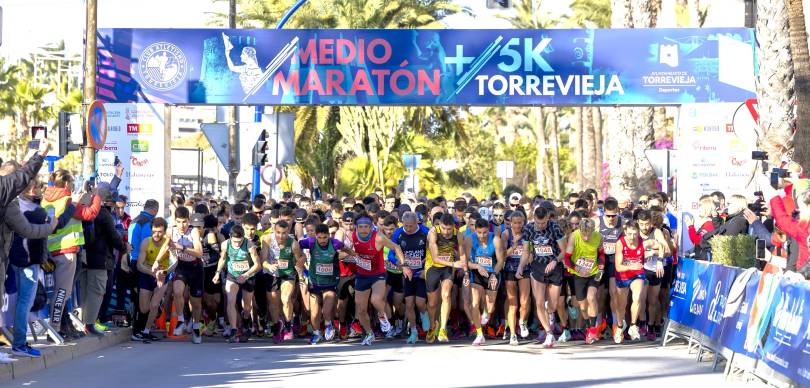 Medio Maratón Torrevieja 2025: Salida