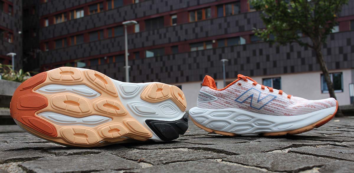 Aufschlüsselung der Technologien, die im New Balance Fresh Foam X Balos zum Einsatz kommen: Rocker-Effekt-Design