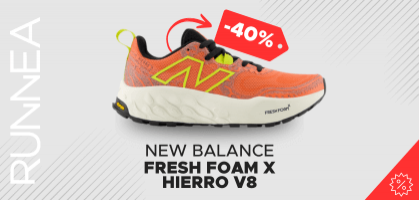 New Balance Fresh Foam Hierro v8 desde 95,97€ antes 160€ (-40% de descuento)