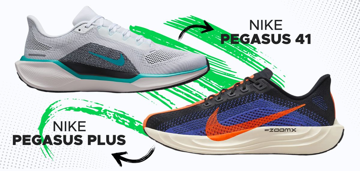 Nike Pegasus41 und Nike Pegasus Plus im Vergleich: Modelle