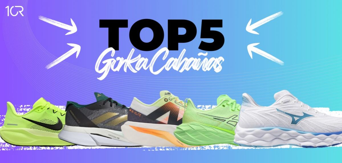 Le 5 scarpe running preferite da Gorka Cabañas nel 2024