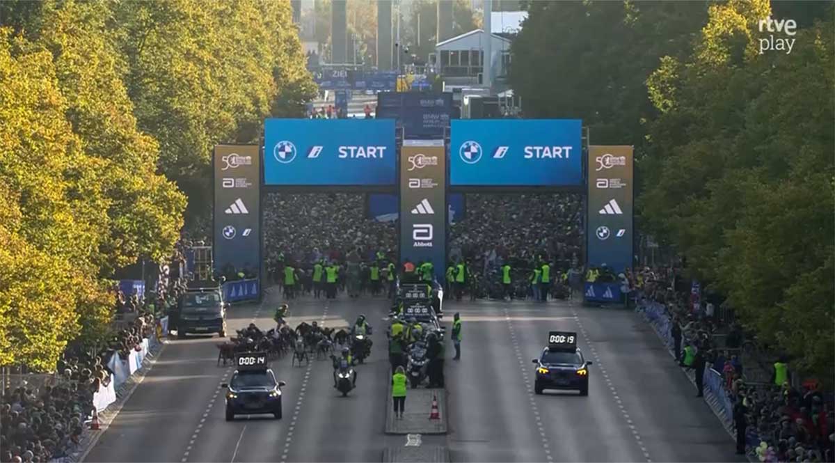 Ecco come è stata vissuta in diretta la 50ª Marathon Berlino 2024