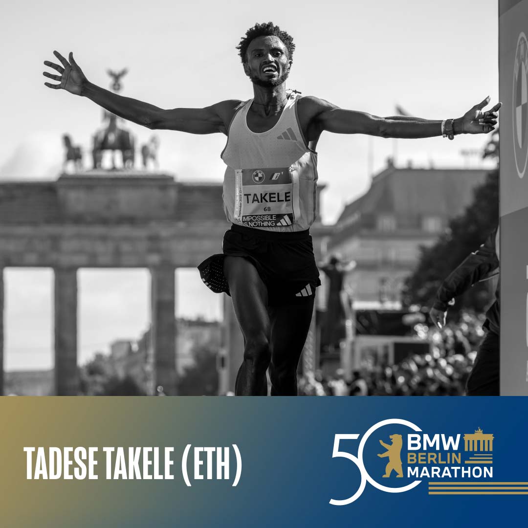 I migliori 5 della categoria maschile - Tadese Takele