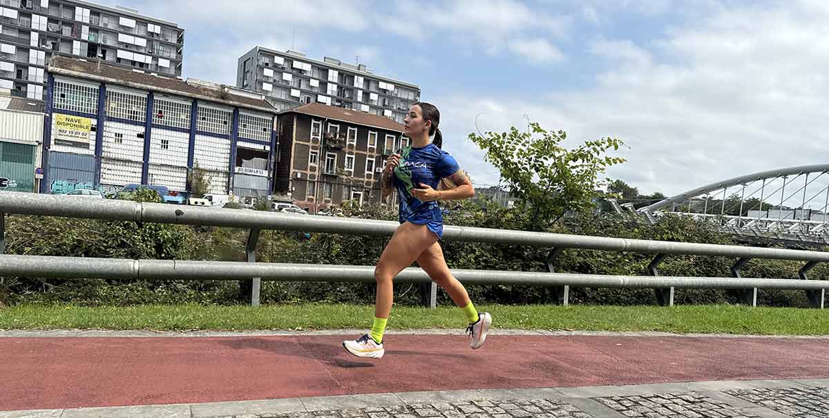 Sensação de corrida New Balance Fresh Foam X More v5