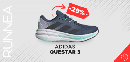 Adidas Questar 3 por 56,79€ antes 80€ (-29% de descuento)