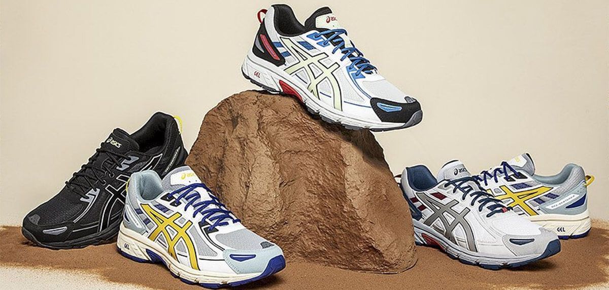 Warum ist der ASICS Gel Venture 6 in aller Munde der neue Gorpcore Trend in einem kultigen trekkingschuh