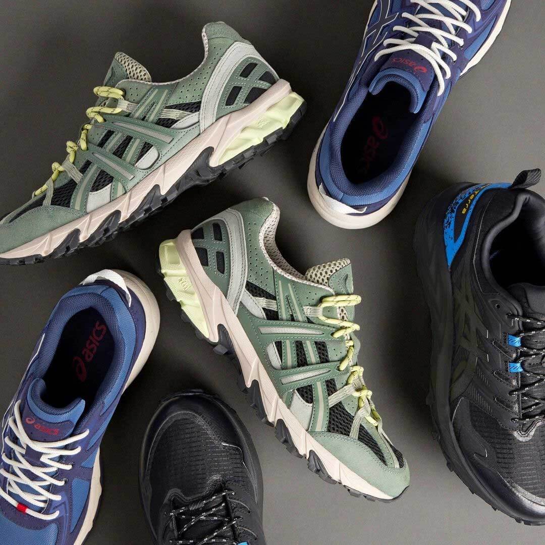 Warum ist der ASICS Gel Venture 6 in aller Munde der neue Gorpcore Trend in einem kultigen trekkingschuh