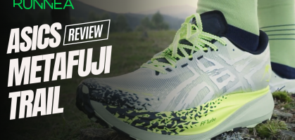 VIDEOREVIEW: ASICS MetaFuji Trail, super-zapatilla con placa de fibra de carbono para ultras