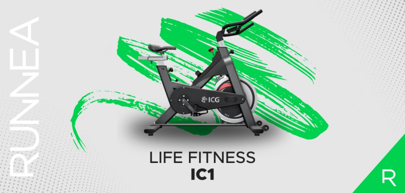 Bicicleta ciclismo fashion indoor life fitness ic1