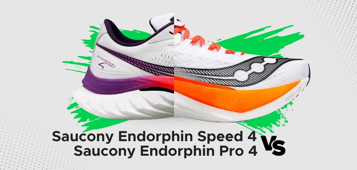 Kopf an Kopf: Vergleich zwischen Saucony Endorphin Speed 4 und Saucony Endorphin Pro 4