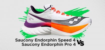 Testa a testa: confronto tra Saucony Endorphin Speed 4 e Saucony Endorphin Pro 4