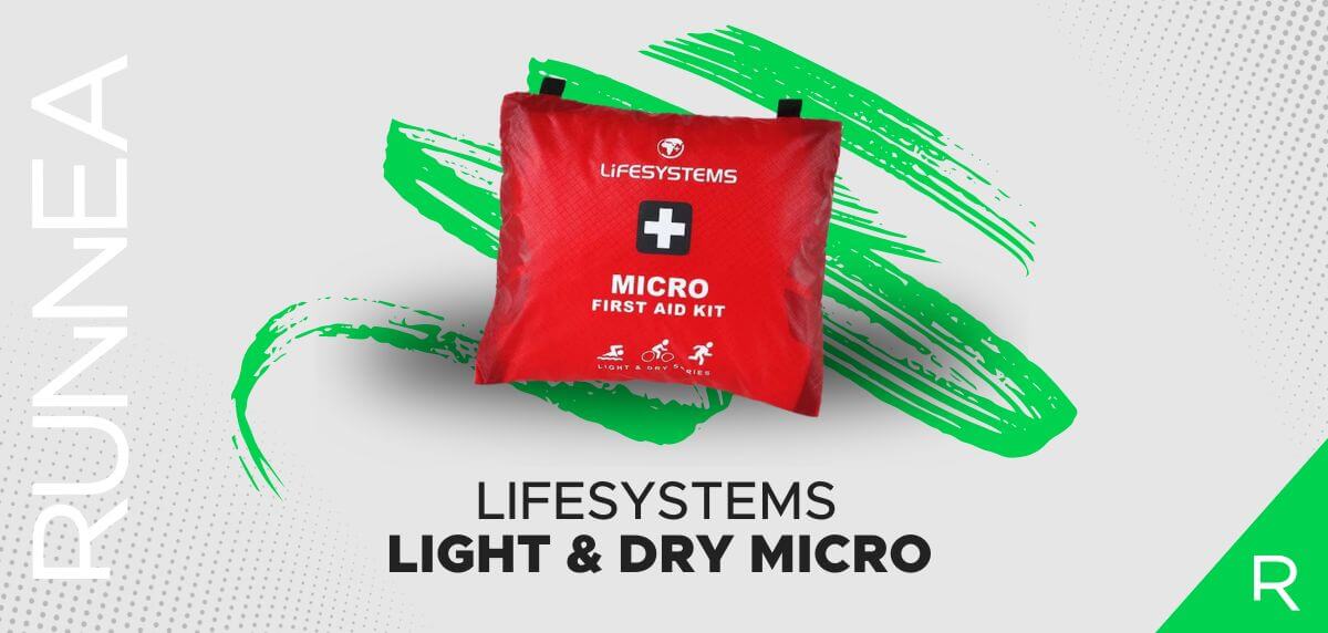 Acessório de mochila indispensável para todos os praticantes de trail running - Lifesystems Light & Dry Micro First Aid Kit