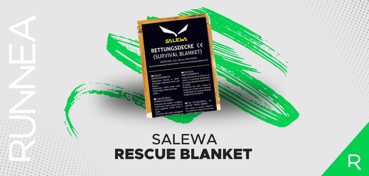 Os acessórios essenciais que todos os praticantes de trail running devem ter na sua mochila - Salewa Rescue Blanket