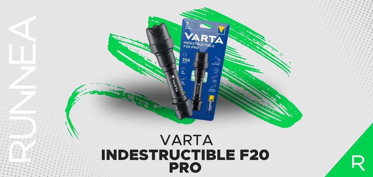 L'accessoire indispensable que tout coureur de trail doit avoir dans son sac à dos - Torche à main Indestructible F20 Pro de VARTA