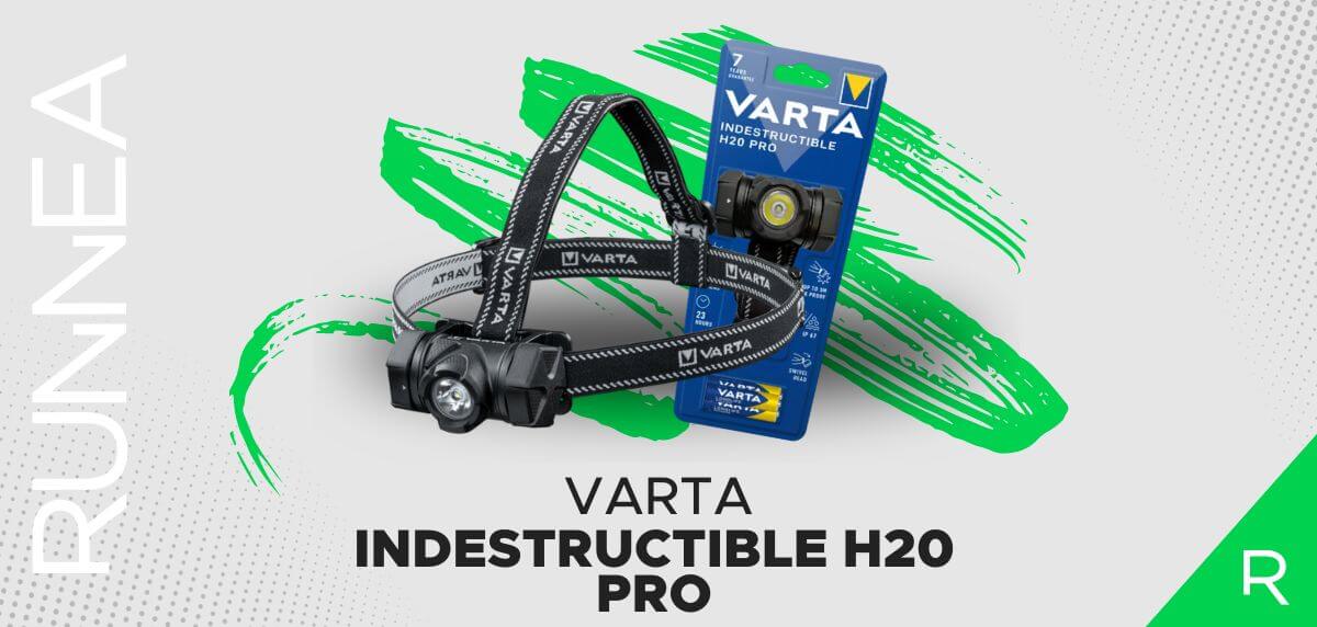 L'accessoire indispensable de tout coureur de trail - Lampe frontale Indestructible H20 PRO de VARTA