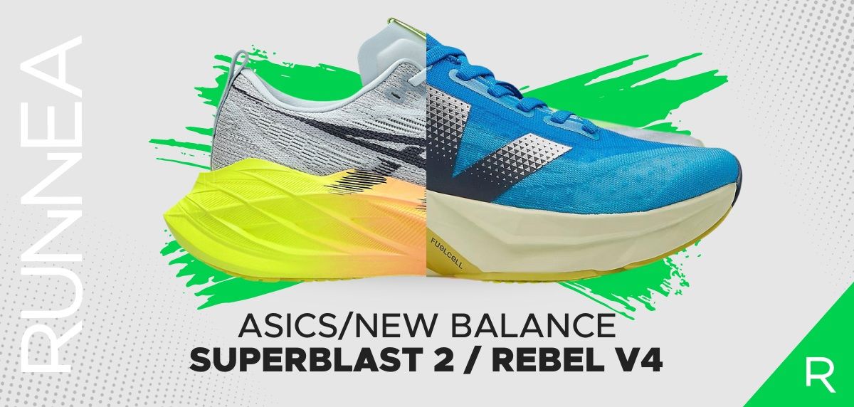 The battle for reactivity without a carbon plate: New Balance FuelCell Rebel v4 vs. ASICS Superblast 2