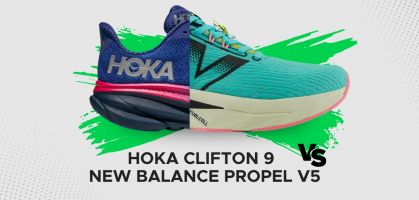 The battle for the best value for money running shoe: New Balance FuelCell Propel v5 vs HOKA Clifton 9