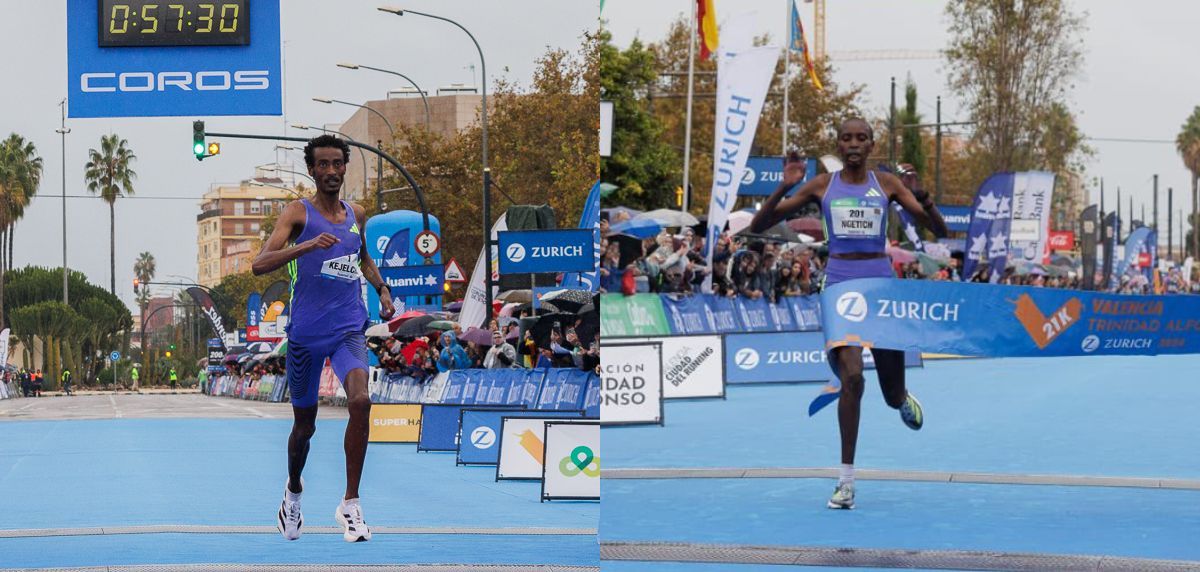 Yomif Kejelcha devuelve el récord masculino al Medio Maratón Valencia