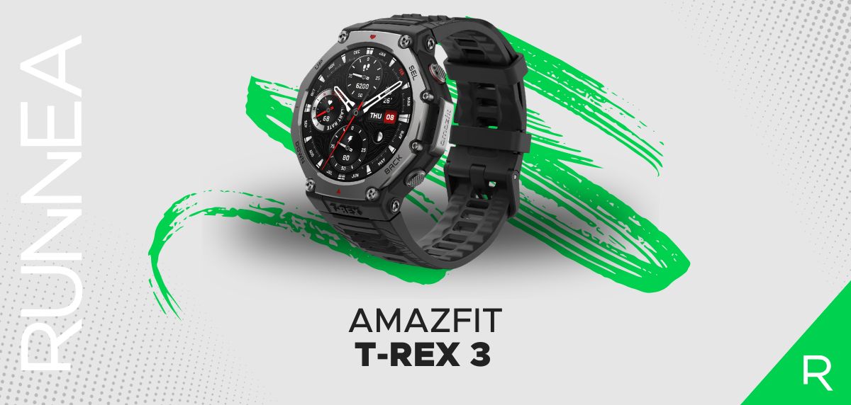 Quais os relógios desportivos com GPS Amazfit que podem competir com a Garmin e a Polar? - Amazfit T-Rex 3