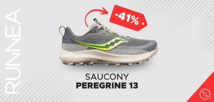 Saucony Peregrine 13 a partire da 88,99€ prima di 150€  (-41% di sconto)