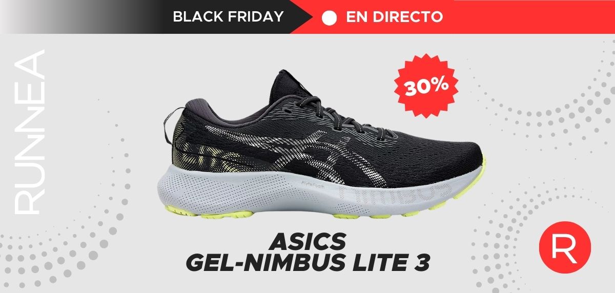 Oferta del día más destacada del Black Friday 2024: martes, 26 de noviembre - ASICS Gel Nimbus Lite 3