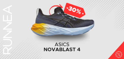 ASICS Novablast 4 desde 105€ antes 150€ (-30% de descuento)