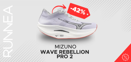 Mizuno Wave Rebellion Pro 2 desde 139,40€ antes 240€ (-42% de descuento)