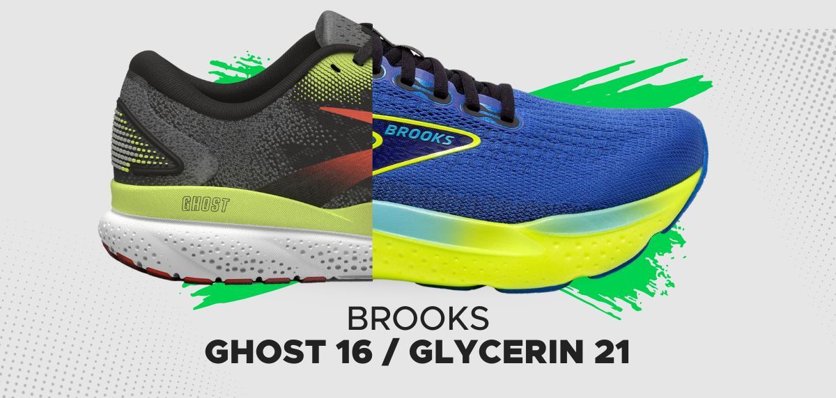 ¿Qué zapatilla Brooks se lleva el premio en esta comparativa: Glycerin 21 con su amortiguación superior o Ghost 16 con su gran versatilidad?