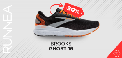 Brooks Ghost 16 desde 105€ antes 150€ (-30% de descuento)