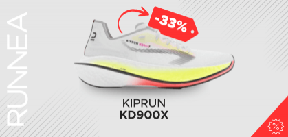 Kiprun KD900X desde 100€ antes 150€ (33% de descuento)