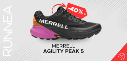 Merrell Agility Peak 5 desde 96€ antes 160€ (-40% de descuento)