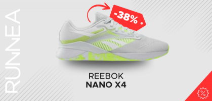 Reebok Nano X4 desde 87€ antes 140€ (-38% de descuento) 