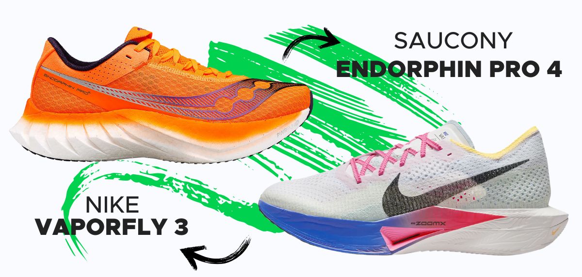 comparativa saucony endorphin pro 4 nike vaporfly 3 modelos