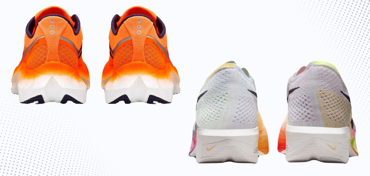 comparativa saucony endorphin pro 4 nike vaporfly 3 talonera