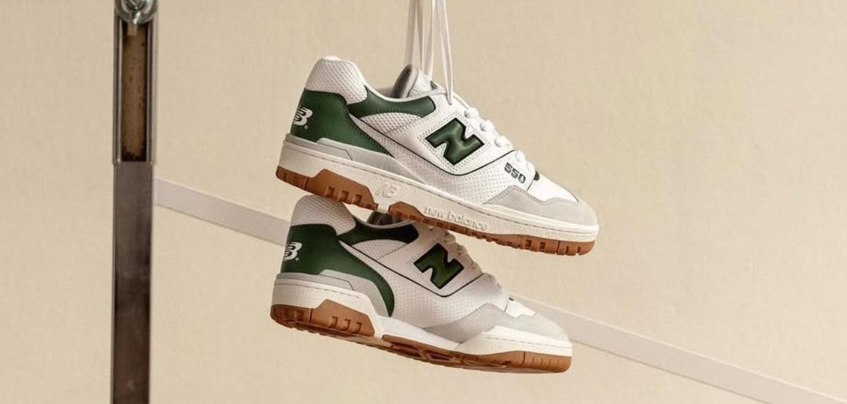 Consigue las icónicas New Balance 550, las zapatillas que llevan todos los famosos, con un 55% de descuento ¡antes de que se agoten!