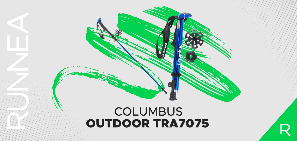 Los 10 bastones de trail/trekking recomendados por RUNNEA - COLUMBUS OUTDOOR TRA7075