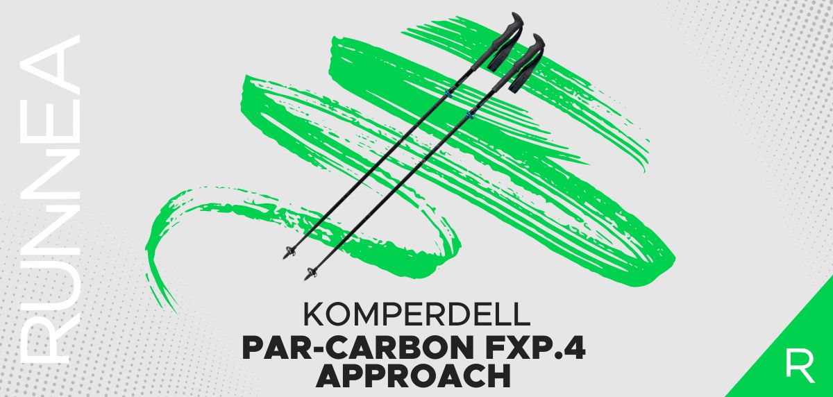 Los 10 bastones de trail/trekking recomendados por RUNNEA - KOMPERDELL PAR-CARBON FXP.4 APPROACH