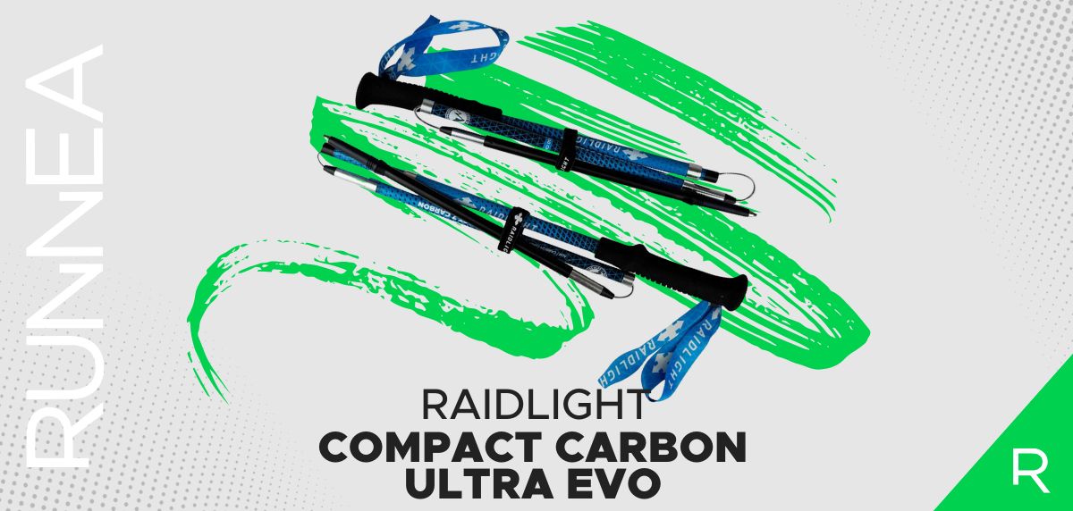 Los 10 bastones de trail/trekking recomendados por RUNNEA - RAIDLIGHT COMPACT CARBON ULTRA EVO
