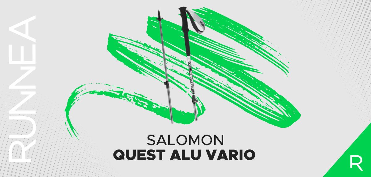 Los 10 bastones de trail/trekking recomendados por RUNNEA - SALOMON QUEST ALU VARIO