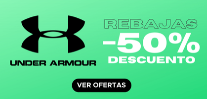 ¡Ya están aquí las rebajas en Under Armour: hasta un -50% de descuento en productos seleccionados!