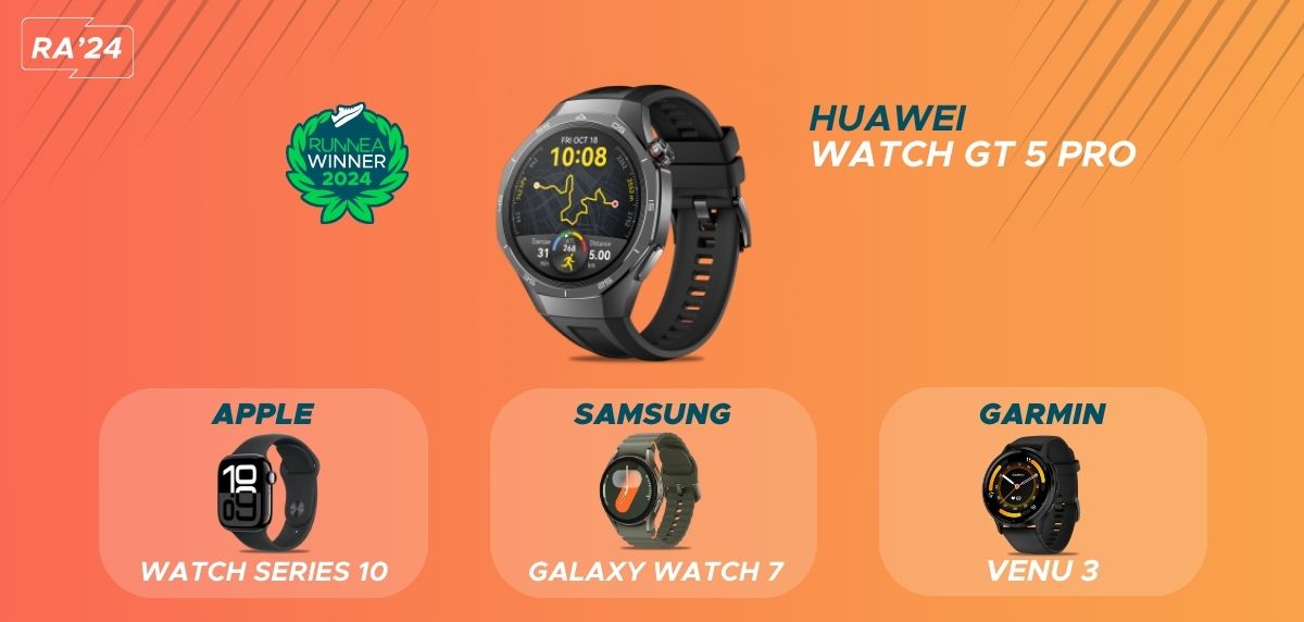 Meilleur smartwatch sportif 2024 - HUAWEI Watch GT 5 Pro