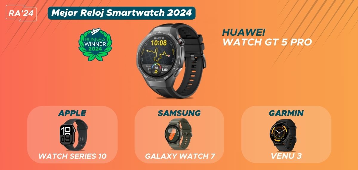 Mejor smartwatch deportivo 2024 - Huawei Watch GT 5 Pro