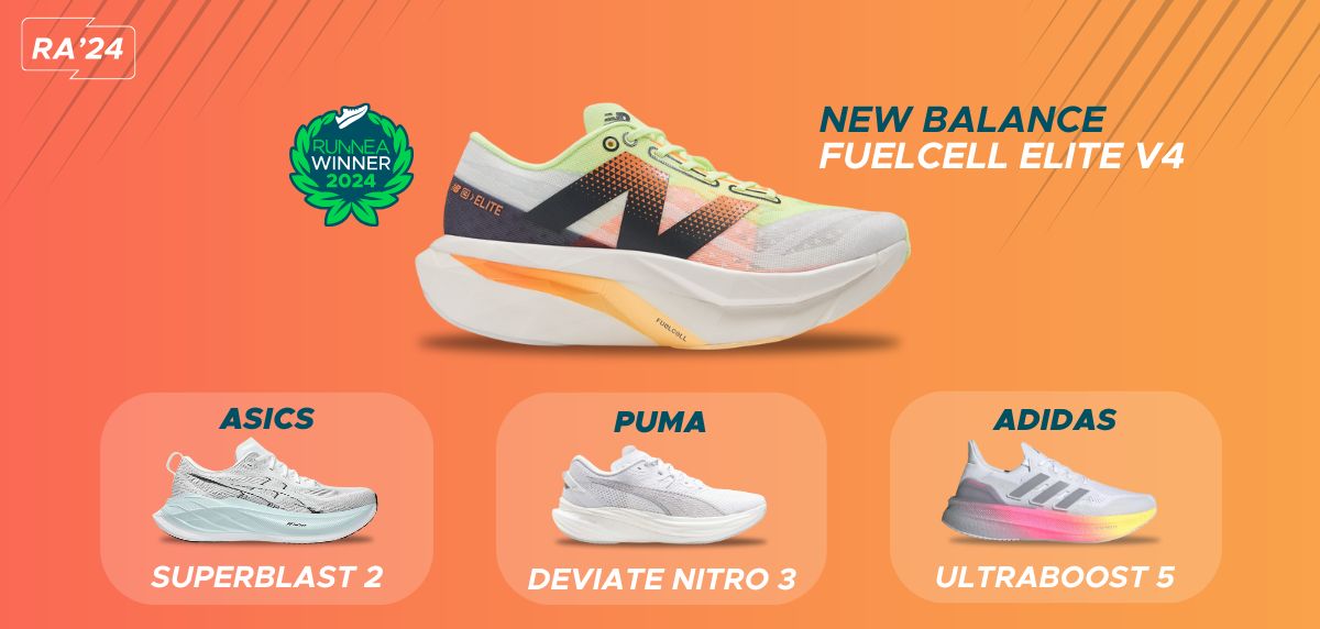 Meilleure chaussure de course 2024 New Balance FuelCell Supercomp Elite v4