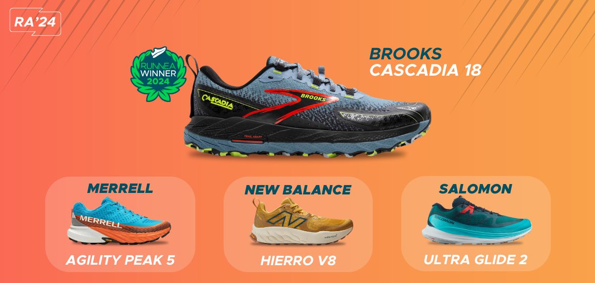 Meilleure chaussure de trail 2024 - Brooks Cascadia 18
