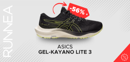 ASICS Gel Kayano Lite 3 desde 80€ antes 180€ (-56% de descuento)