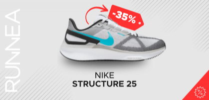 Nike Structure 25 desde 83,99€ antes 129,99€ (-35% de descuento)