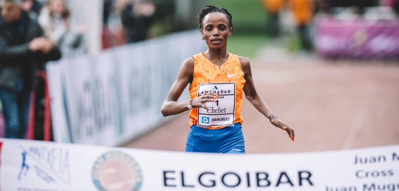 Beatrice Chebet y Berihu Aregawi vuelven a reinar en el Cross Elgoibar 2025: Ganadora